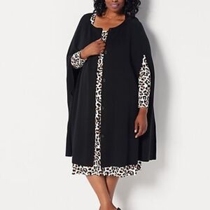 Elegant Black Women's Cape